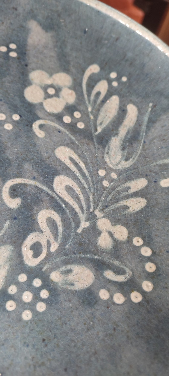 Image 1 of Grande piatto in gres alsaziano di Vincent Pirard, Soufflenheim