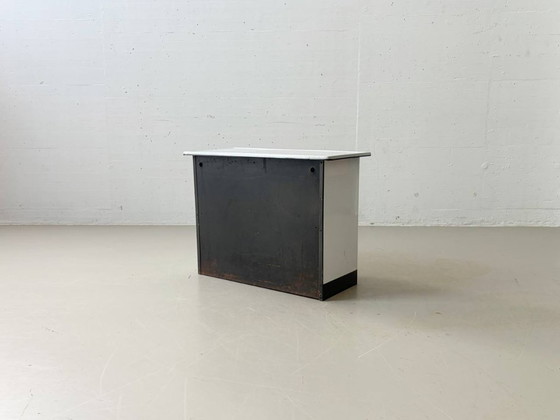 Image 1 of Metal sideboard / kitchen cabinet in industrial style, 1950s
