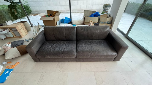 2-Sitzer Sofa 5010 Gelderland von Jan des Bouvrie aus weichem Leder