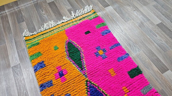 Tapis berbère artisanale en laine 260/80cm – Wool (photo 3 of 10)