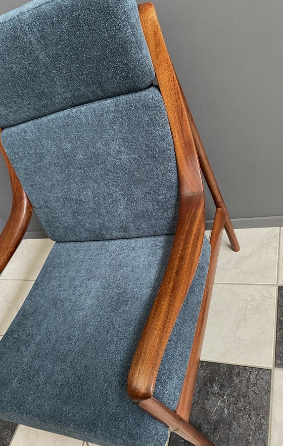 Image 1 of Highback chair by Wilhelm Knoll 1960s reupholstered