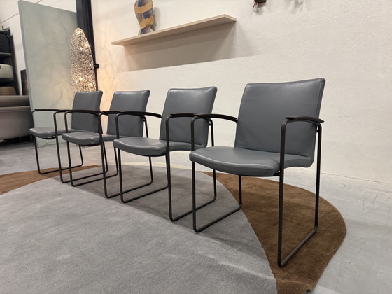 Image 1 of 6 Sedia da pranzo Leolux Talos Ceras Dew Leather