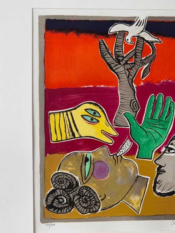 Image 1 of Corneille - Le baobab - Signé à la main - 2001