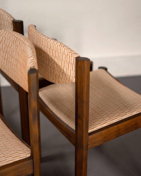 Image 1 of 4 x Scandinavian beech chairs, 1960s