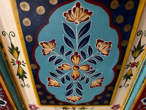 Image 1 of Armadio in legno dipinto a mano dall'India