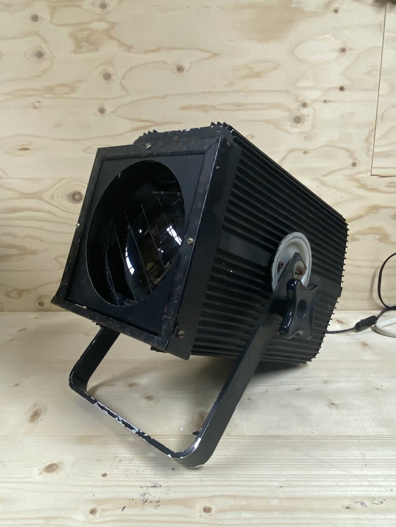 Image 1 of Lampe de théâtre vintage - accroche-regard - maintenant avec ampoule à économie d'énergie