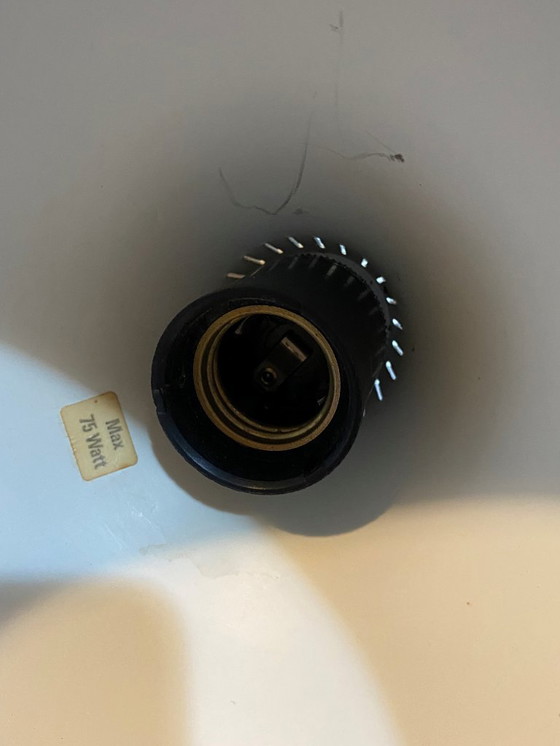 Image 1 of Lampenaufhängung n2 Aluminium Alu Johannes Hammerborg Fog & Morup Dänemark Jahrgang 1970