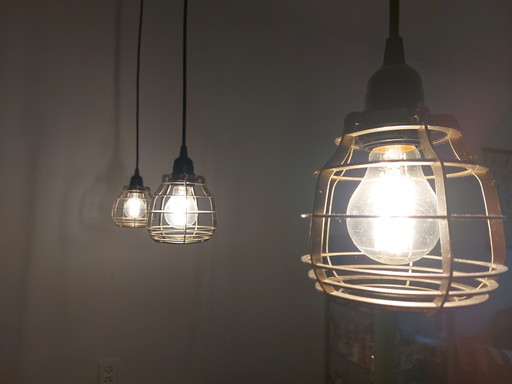 Lampes suspendues – HK Living, hanglampen, Metal, Wood (photo 2 of 5)