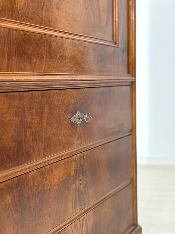 Image 1 of Biedermeier Sekretär / Antiker Schreibschrank / Schrank – um 1880