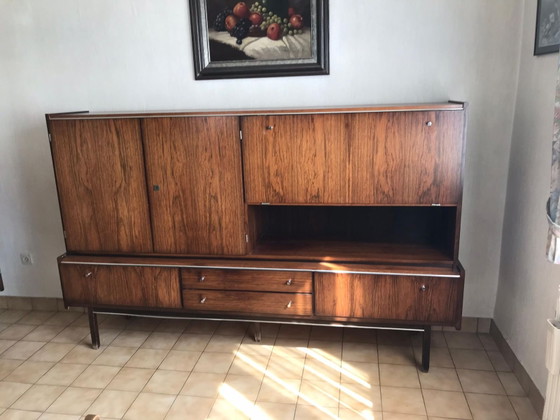 Mobile Mid-Century di G.N.B, anni '60 – Credenze con vetrina, Mid Century Modern (photo 5 of 9)