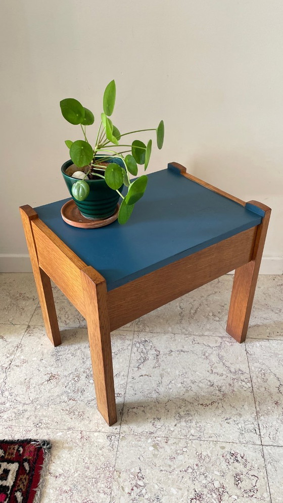 Image 1 of TABLE Chevet Scandinave VINTAGE