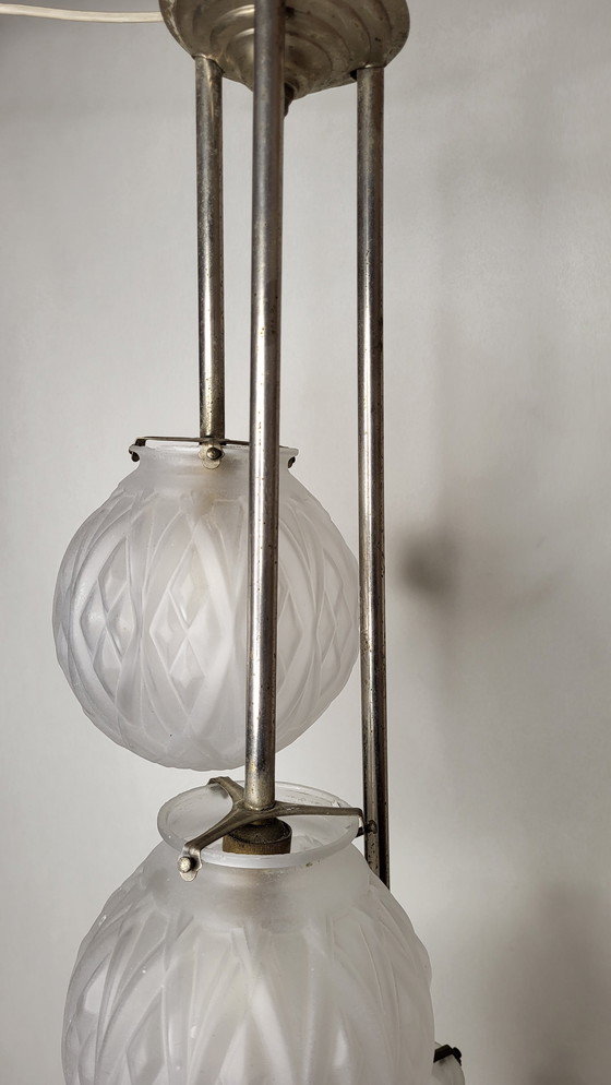 Image 1 of Art Deco hanging lamp 1920-1930