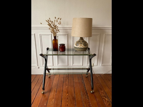 Image 1 of Authentische dänische Keramiklampe von NOOMI BACKHAUSEN – für Søholm Stentøj – skandinavisches Design – 1960er Jahre