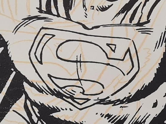 Image 1 of D'après Andy Warhol, Superman, années 1980, lithographie