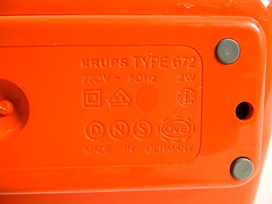 Image 1 of Originele tafelklok en wekker COMFORTIME 3 van Krups uit de jaren 70