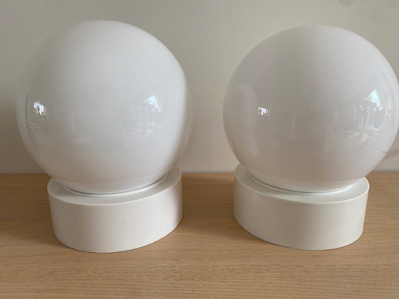 Image 1 of Vintage Corodex bollampen - wandlampen - plafondlampen - jaren '70