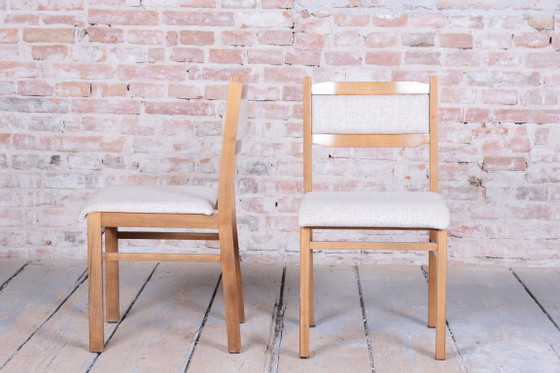 Set van vier originele eetkamerstoelen uit het midden van de 20e eeuw, beukenhout, Tsjechië, jaren 60. (photo 23 of 26)