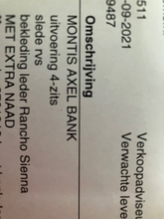 Image 1 of Banco Montis Axel