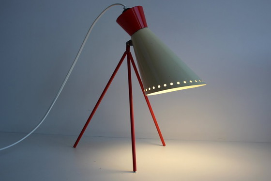 Image 1 of Lampe de table vintage, modèle 1618/NAPAKO, Josef Hůrka, années 1950.
