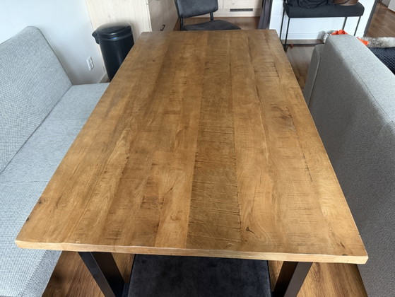 Image 1 of Troubadour industrial dining table