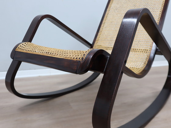 Image 1 of Vintage "Dondolo" Rocking Chair Luigi Crassevig 1970s