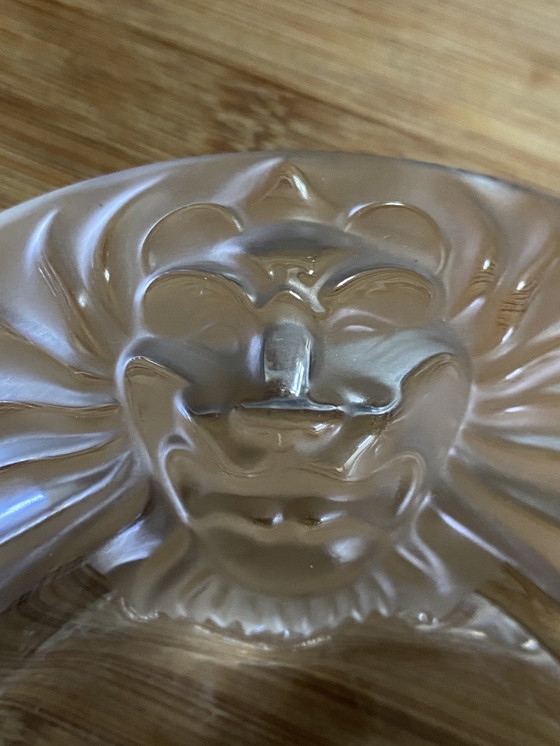 Image 1 of Lalique set posacenere e accendino testa di leone