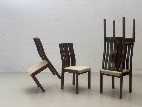 Vintage dining room chairs from Willisau, 1970s – Dining chairs, Wood (photo 11 of 11)