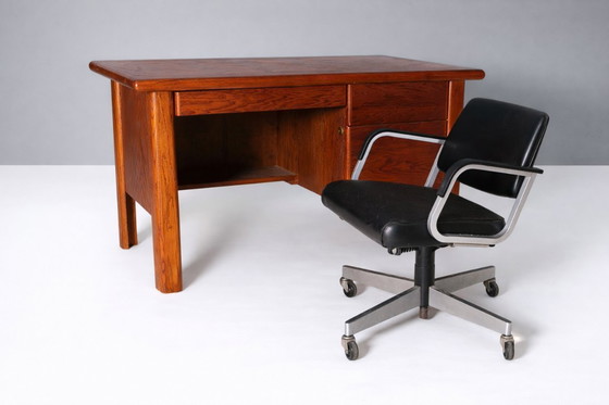 Image 1 of Bureau met bureaustoel, jaren 70, Verenigde Staten