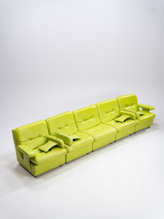 Image 1 of Set di divano e poltrone modulari, Germania Ovest, anni '70