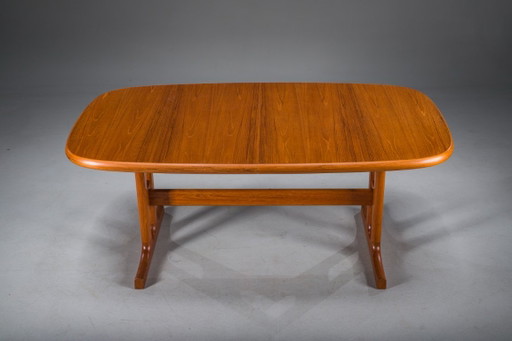 Danish Modern Extendable Teak Dining Table from Glostrup, 1960s