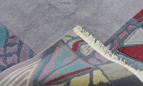 Original Modern Designer Highland Wool Rug Nepal 292 x 204 cm, Rugs & carpets, Grey (photo 6 of 8)