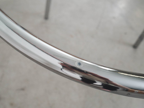 Image 1 of Mesa de cristal, diseño italiano, década de 1980, fabricada en Italia.