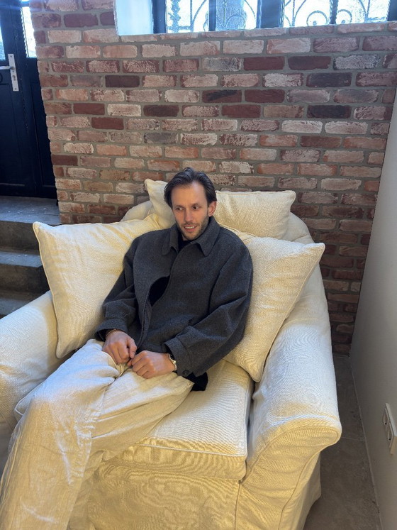 Image 1 of Pair of 2 Axel Vervoordt Armchairs