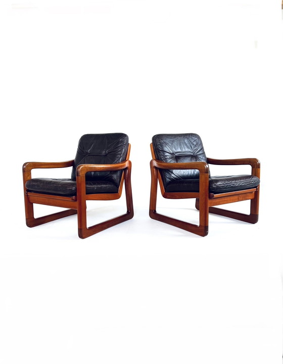 Image 1 of Set van 2 vintage fauteuils, EMC Furniture ‘70