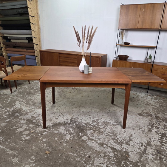 Image 1 of Henning Kjaernulf, Vejle vintage 1960s extendable table