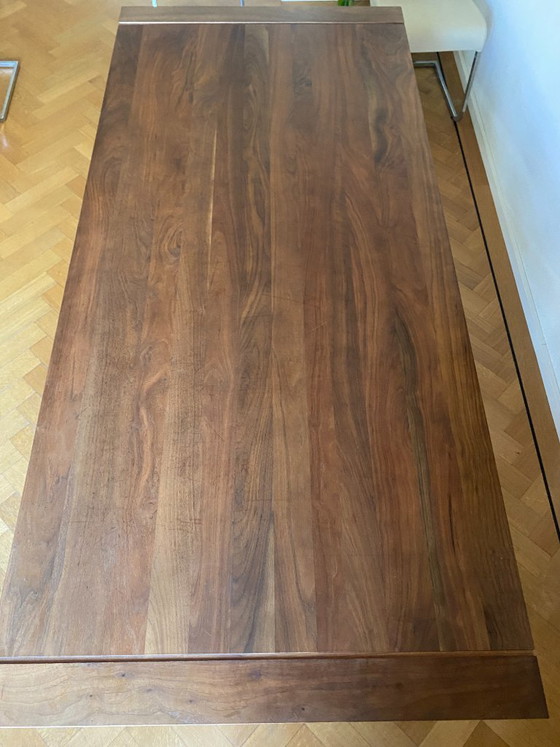 Image 1 of Solid American walnut dining table 220 cm