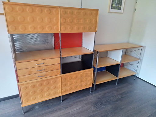 Rare Set: Vitra Eames Storage Units (ESU) - Original Design By Charles & Ray Eames