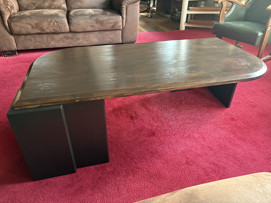 Image 1 of Newly painted wooden coffee table