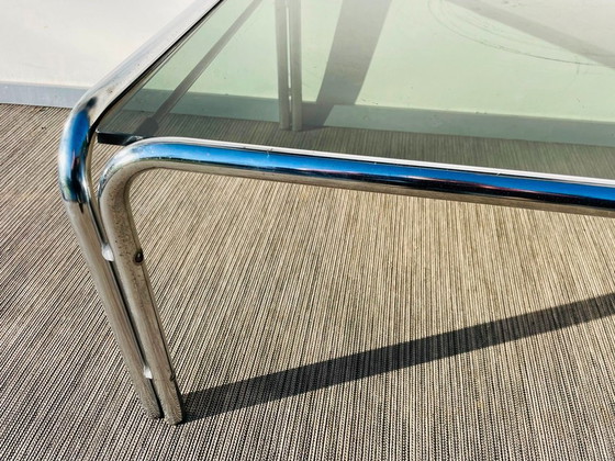 Image 1 of Pair of chrome coffee tables # Vintage 70s # Living Room Tables