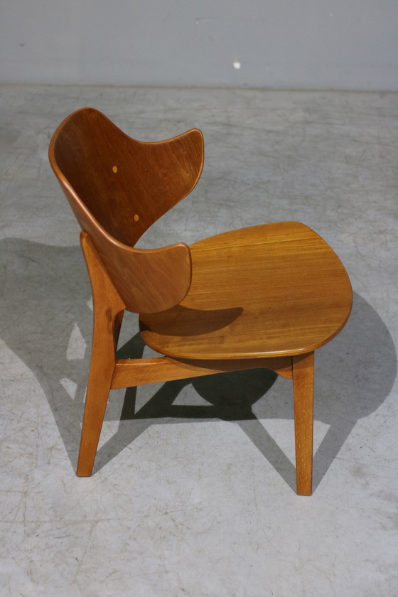 Image 1 of Chaise du milieu du siècle par Ib Kofod Larsen pour Christensen & Larsen, 1950