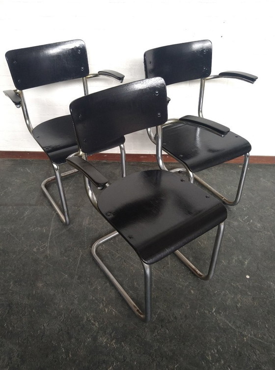 Image 1 of 3x Sedie Gispen