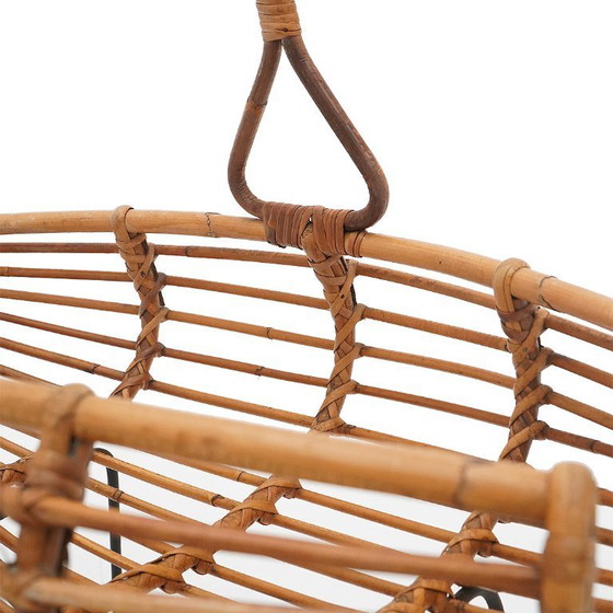 Image 1 of Portariviste in rattan, anni '50