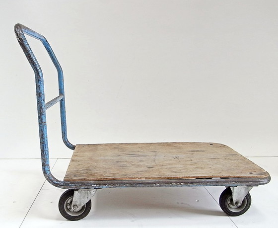 Image 1 of LAZY WORK ligstoel, platformwagen, multifunctioneel, uniek exemplaar