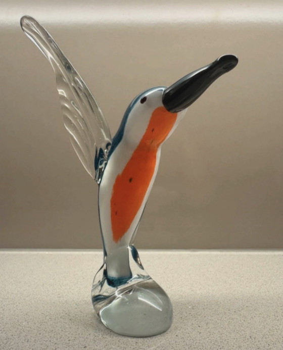 Image 1 of figurine de martin-pêcheur