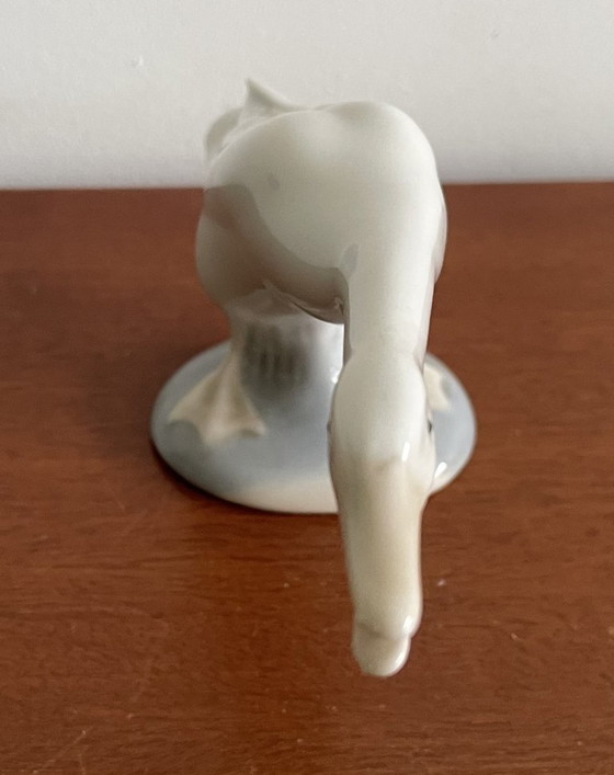 Image 1 of Lladró - Figurine en porcelaine Oie modèle 4661 conçue par Fulgencio García en 1970