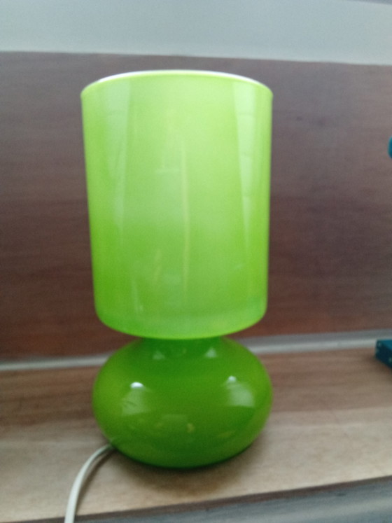 Ikea Lykta Verde Mela e Bianco – Lampade da tavolo, Glass (photo 2 of 5)