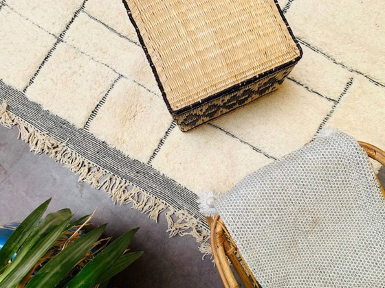 Image 1 of Tapis Beni Ouarain en laine authentique 300cmx200cm