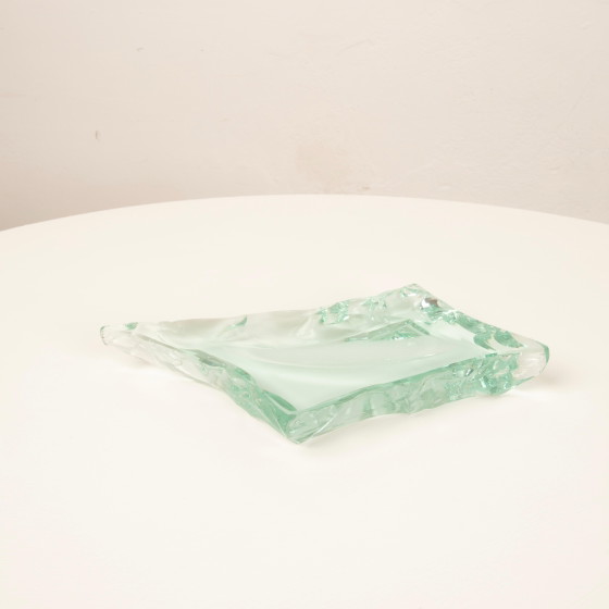 Kristallen asbak, Fontana Arte, Italië, jaren 50 – Tafelaccessoires (photo 15 of 24)
