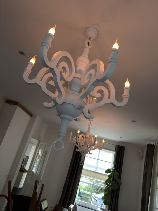 2x Mooie Moooi Paper Chandelier L – hanglampen