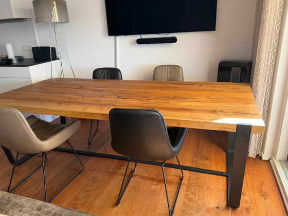 Janua BB11 Clamp Dining Table | 240*105 cm | Solid Reclaimed Oak | Original Price €5,500 – Janua BB 11 Clamp (photo 4 of 8)